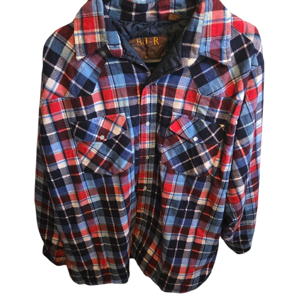 Men's Multicolor Plaid Casual Button Down Shirt